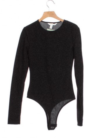 Дамска блуза - боди H&M, Размер XS, Цвят Черен, Цена 7,66 €