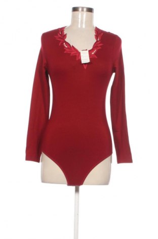 Γυναικεία μπλούζα-Κορμάκι Unbranded, Μέγεθος M, Χρώμα Κόκκινο, Τιμή 15,99 €
