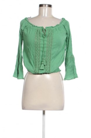 Γυναικεία μπλούζα Amisu, Μέγεθος XS, Χρώμα Πράσινο, Τιμή 6,99 €