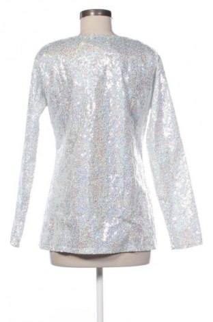 Γυναικεία μπλούζα Babara Mode, Μέγεθος M, Χρώμα Ασημί, Τιμή 27,99 €