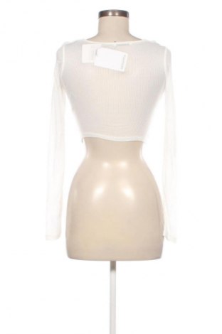 Bluză de femei Bershka, Mărime S, Culoare Alb, Preț 51,99 Lei