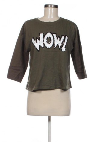 Bluză de femei Bershka, Mărime S, Culoare Verde, Preț 11,99 Lei