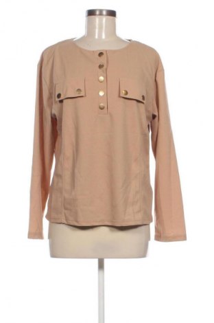 Bluzka damska ChicMe, Rozmiar L, Kolor Beżowy, Cena 37,99 zł