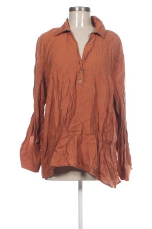 Damen Shirt Defacto, Größe 3XL, Farbe Braun, Preis 12,99 €