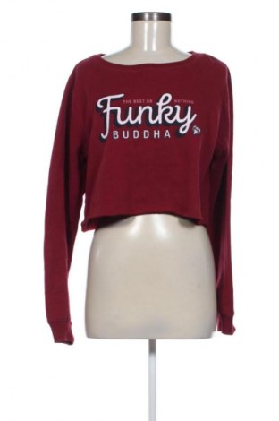 Bluzka damska Funky Buddha, Rozmiar L, Kolor Czerwony, Cena 28,99 zł