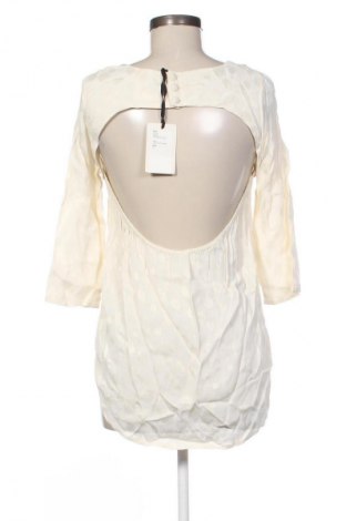 Bluză de femei Ganni, Mărime S, Culoare Ecru, Preț 464,99 Lei