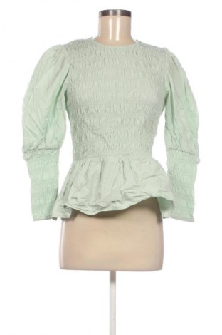 Дамска блуза H&M Divided, Размер M, Цвят Зелен, Цена 4,09 €