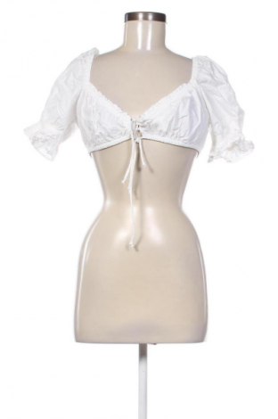 Дамска блуза H&M Divided, Размер S, Цвят Бял, Цена 9,71 €