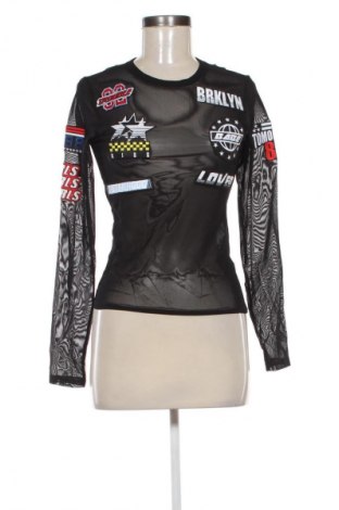 Дамска блуза H&M Divided, Размер M, Цвят Черен, Цена 9,20 €