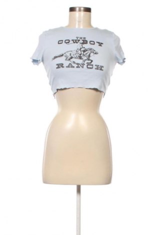 Дамска блуза H&M Divided, Размер S, Цвят Син, Цена 10,00 €