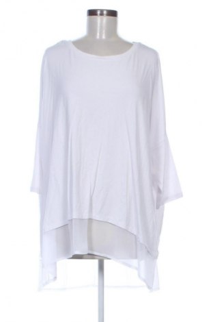 Γυναικεία μπλούζα Linea Tesini, Μέγεθος XL, Χρώμα Λευκό, Τιμή 21,00 €