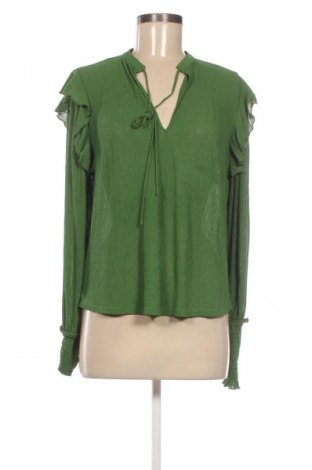 Дамска блуза Mango, Размер M, Цвят Зелен, Цена 14,31 €