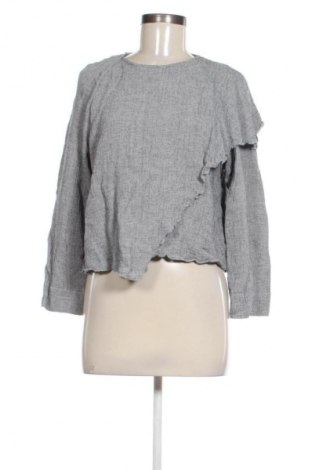 Bluză de femei Massimo Dutti, Mărime L, Culoare Gri, Preț 222,91 Lei