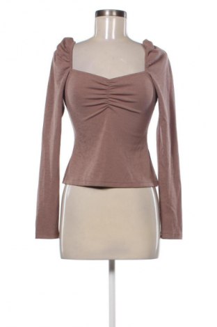 Дамска блуза NA-KD, Размер S, Цвят Кафяв, Цена 20,00 €