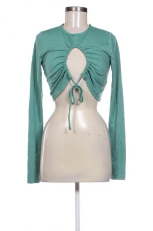 Дамска блуза NA-KD, Размер XS, Цвят Зелен, Цена 17,38 €