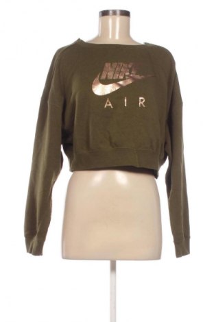 Дамска блуза Nike, Размер S, Цвят Зелен, Цена 31,46 €