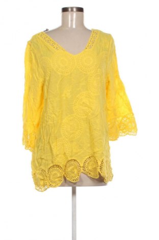 Γυναικεία μπλούζα Sa. Hara, Μέγεθος XL, Χρώμα Κίτρινο, Τιμή 7,99 €