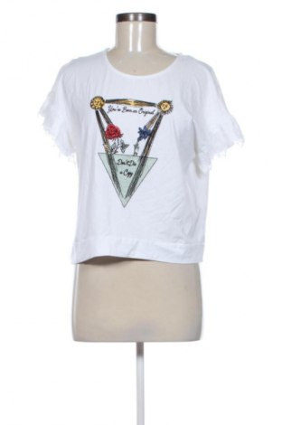 Bluzka damska Silvian Heach, Rozmiar M, Kolor Biały, Cena 74,99 zł