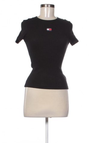 Bluzka damska Tommy Jeans, Rozmiar S, Kolor Czarny, Cena 183,99 zł