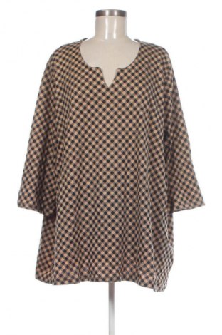 Γυναικεία μπλούζα Ulla Popken, Μέγεθος 3XL, Χρώμα Πολύχρωμο, Τιμή 17,99 €