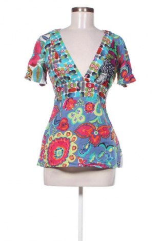 Дамска блуза Desigual, Размер M, Цвят Многоцветен, Цена 10,94 €