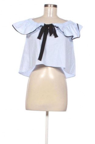 Дамска блуза Unbranded, Размер L, Цвят Син, Цена 10,00 €