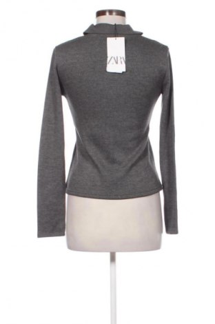 Γυναικεία μπλούζα Zara, Μέγεθος S, Χρώμα Γκρί, Τιμή 22,83 €
