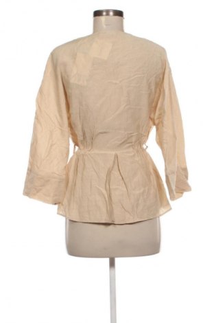 Дамска блуза Zara, Размер XS, Цвят Бежов, Цена 6,13 €