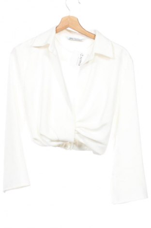 Damen Shirt Zara, Größe XS, Farbe Weiß, Preis 17,99 €