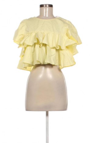 Γυναικεία μπλούζα Zara, Μέγεθος M, Χρώμα Κίτρινο, Τιμή 7,99 €
