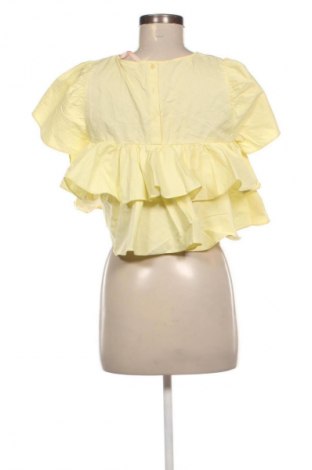 Γυναικεία μπλούζα Zara, Μέγεθος M, Χρώμα Κίτρινο, Τιμή 7,99 €