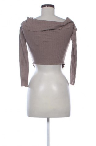 Damski kardigan Bershka, Rozmiar XS, Kolor Brązowy, Cena 35,99 zł