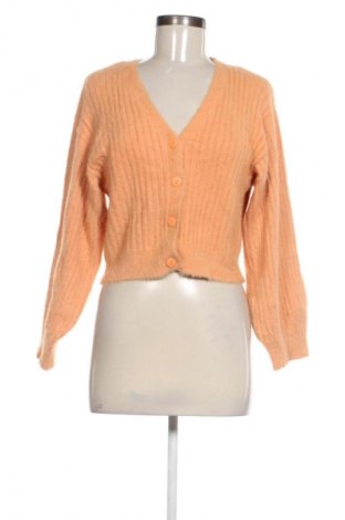 Cardigan de damă Bershka, Mărime M, Culoare Portocaliu, Preț 40,99 Lei