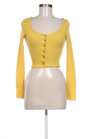 Дамска жилетка H&M Divided, Размер XS, Цвят Жълт, Цена 10,22 €