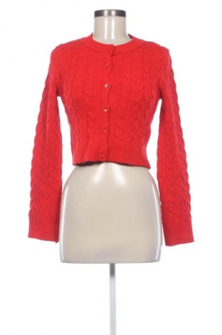 Дамска жилетка Stradivarius, Размер XS, Цвят Червен, Цена 9,20 €