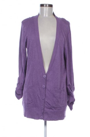 Damen Strickjacke Touch Of Summer, Größe XXL, Farbe Lila, Preis 10,99 €