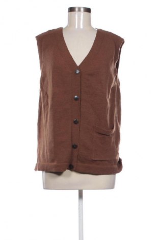 Дамска жилетка Unbranded, Размер L, Цвят Кафяв, Цена 4,41 €