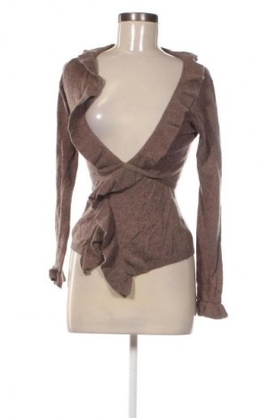 Дамска жилетка Zara, Размер M, Цвят Кафяв, Цена 6,64 €