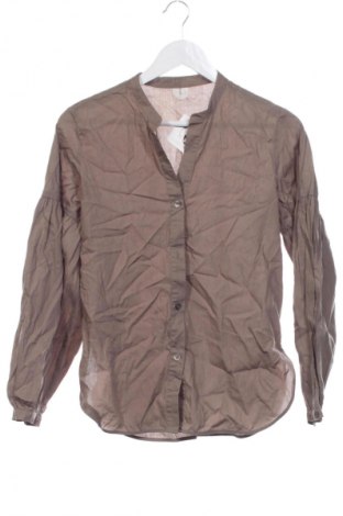 Γυναικείο πουκάμισο Arket, Μέγεθος XS, Χρώμα Καφέ, Τιμή 39,99 €