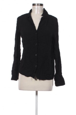 Γυναικείο πουκάμισο Bershka, Μέγεθος M, Χρώμα Μαύρο, Τιμή 3,99 €