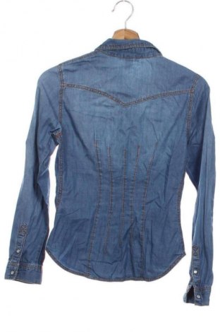 Γυναικείο πουκάμισο H&M, Μέγεθος XS, Χρώμα Μπλέ, Τιμή 8,99 €