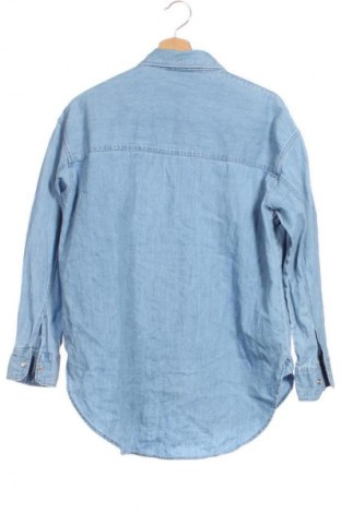 Cămașă de femei H&M, Mărime XS, Culoare Albastru, Preț 67,99 Lei