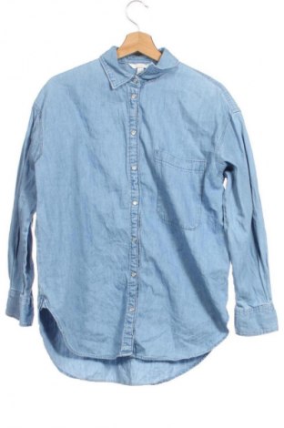 Cămașă de femei H&M, Mărime XS, Culoare Albastru, Preț 67,99 Lei