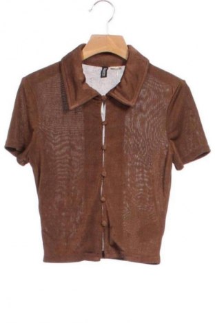 Damska koszula H&M Divided, Rozmiar XS, Kolor Brązowy, Cena 43,99 zł