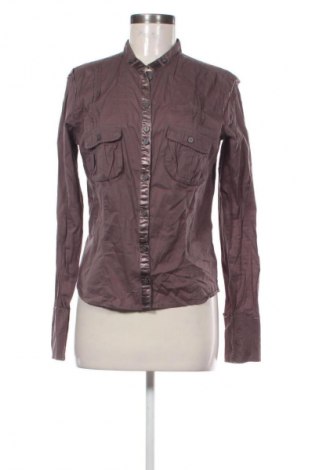 Дамска риза H&M Divided, Размер L, Цвят Кафяв, Цена 8,44 €