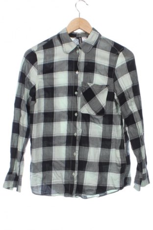 Γυναικείο πουκάμισο H&M Divided, Μέγεθος XS, Χρώμα Πολύχρωμο, Τιμή 10,00 €