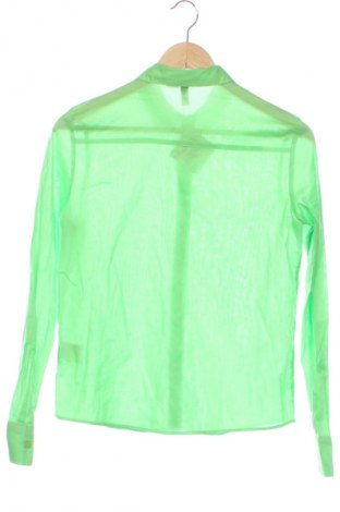 Дамска риза H&M Divided, Размер XS, Цвят Зелен, Цена 13,29 €