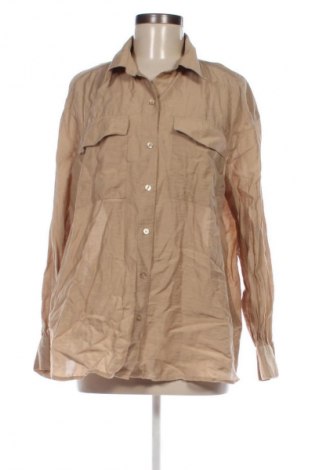 Cămașă de femei H&M Mama, Mărime M, Culoare Maro, Preț 47,99 Lei