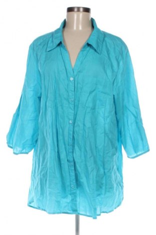 Damenbluse Janina, Größe 3XL, Farbe Blau, Preis € 8,99