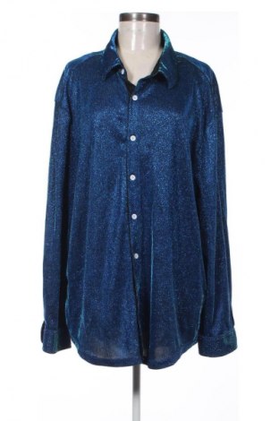 Γυναικείο πουκάμισο Manfinity, Μέγεθος XXL, Χρώμα Μπλέ, Τιμή 56,40 €